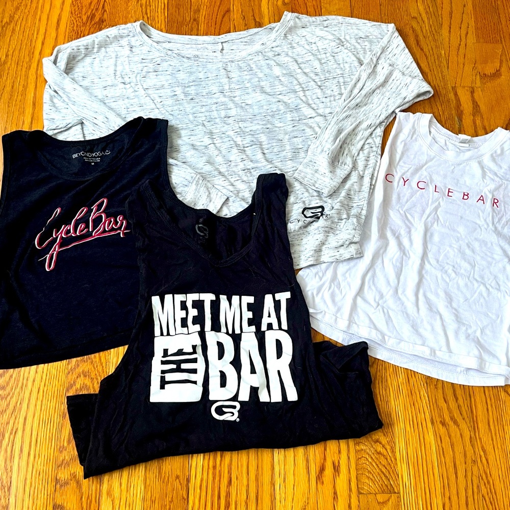 CycleBar Shirt Lot
